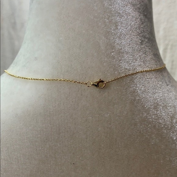 Gold washed Sterling Silver Starfish necklace - Picture 3 of 8